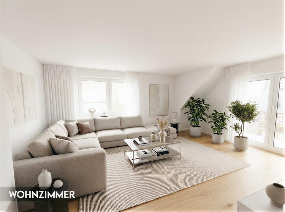 Thumbnail-Helle 4-Zimmer-Wohnung mit Moselblick & Balkon + Garage in Cochem