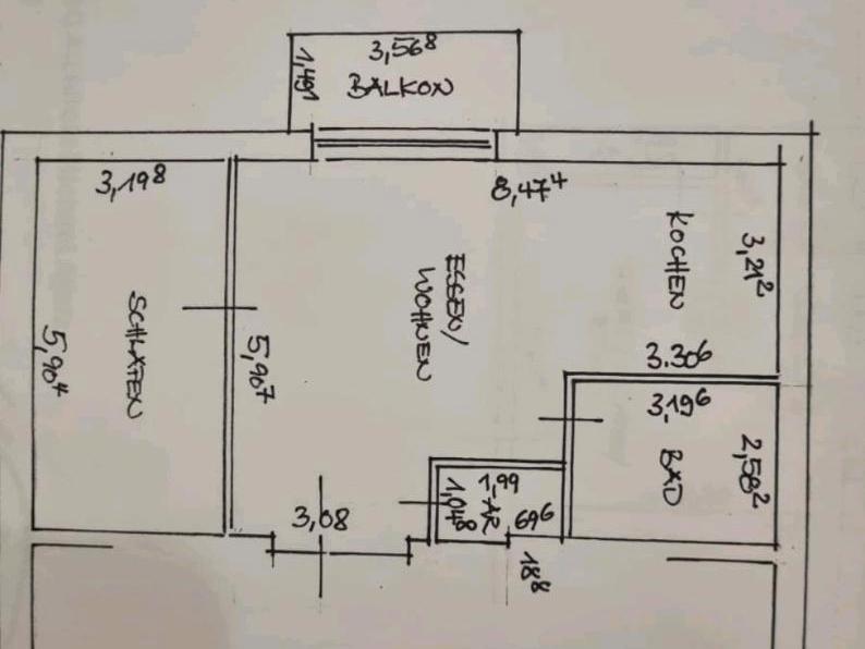 Thumbnail-Wohnung mit Balkon