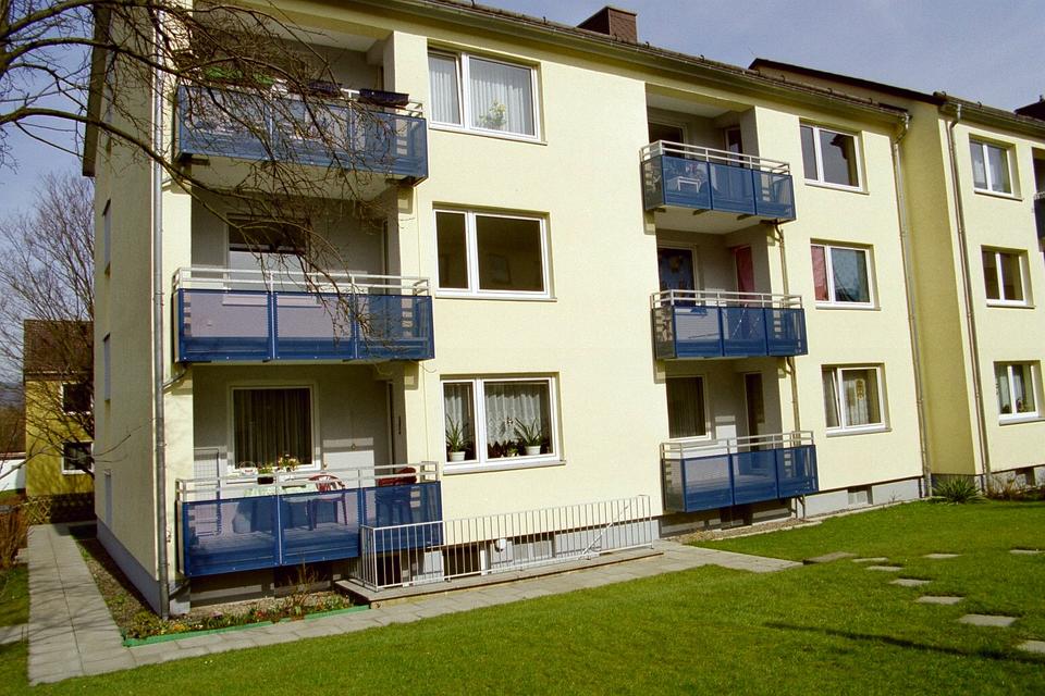 Thumbnail-Helle 3-Zimmer-Erdgeschosswohnung mit Balkon in Uslar