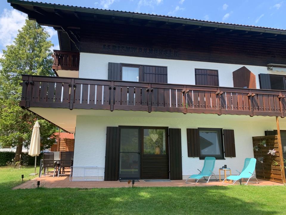 Thumbnail-Ferienwohnung mit Terrasse und Bergblick in Füssen, Allgäu