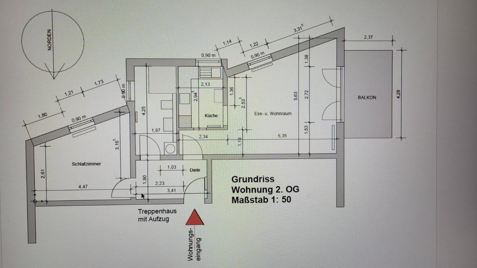 Thumbnail-Senioren- und Behindertengerechte 2 Zimmer Wohnung