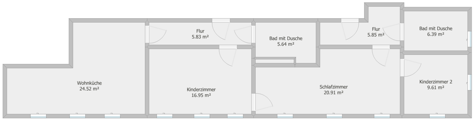 Thumbnail-Schöne 3,5-Raum Wohnung in ruhiger Lage in Dörnthal zu vermieten