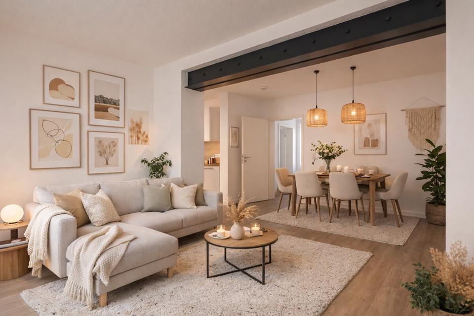 Thumbnail-Helle 2-Zimmer-Wohnung im EG in der Innenstadt