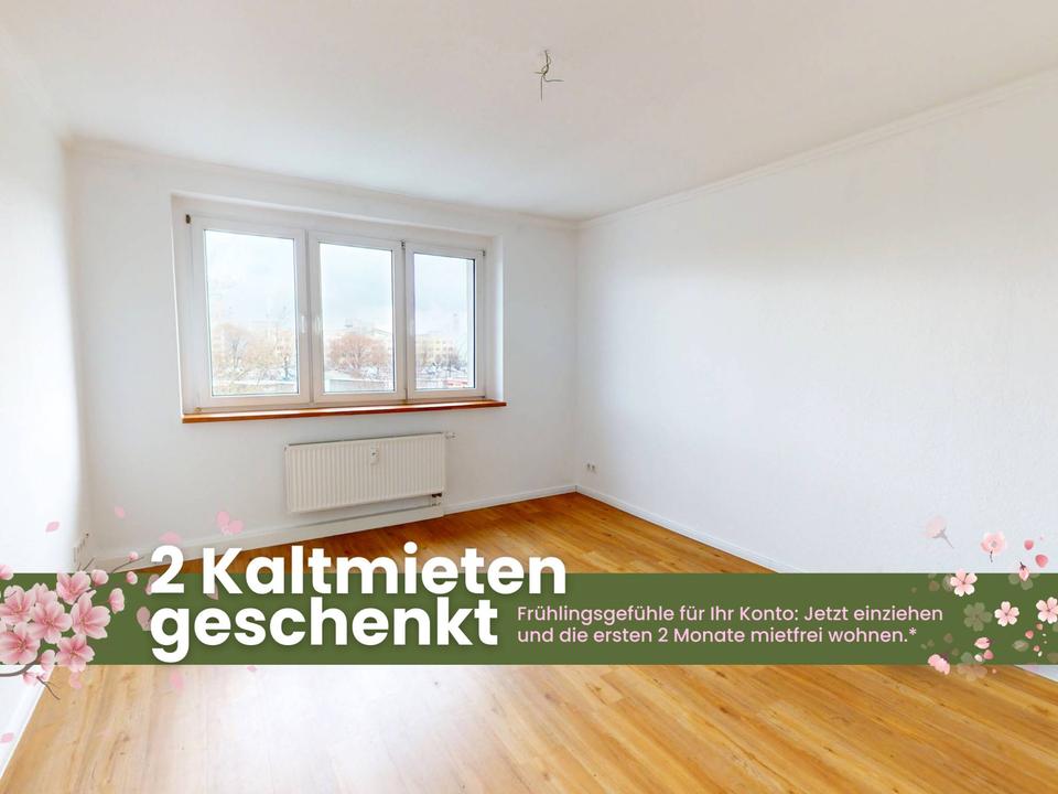 Thumbnail-Moderne 3-Zimmer-Wohnung mit Wannenbad und viel Lichteinfall