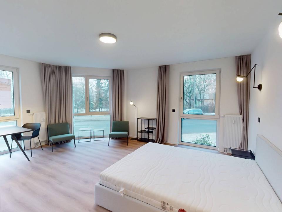 Thumbnail-Welcome to Berlin: Vollständig möbliertes Single-Apartment mit EINBAUKÜCHE und BALKON