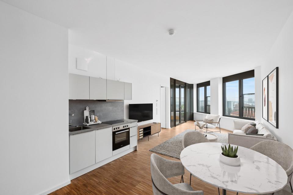 Thumbnail-Live the Spring Lifestyle – Modernes 2-Zimmer-Apartment mit Loggia im Herzen Berlins