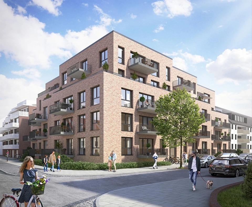 Thumbnail-Moderne 2-Zimmer Wohnung mit Balkon in Bremen (Findorff)