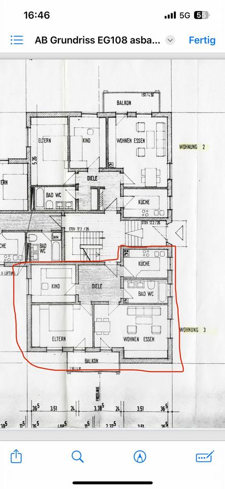 Thumbnail-3 Zimmer Wohnung Asbach Bäumenheim