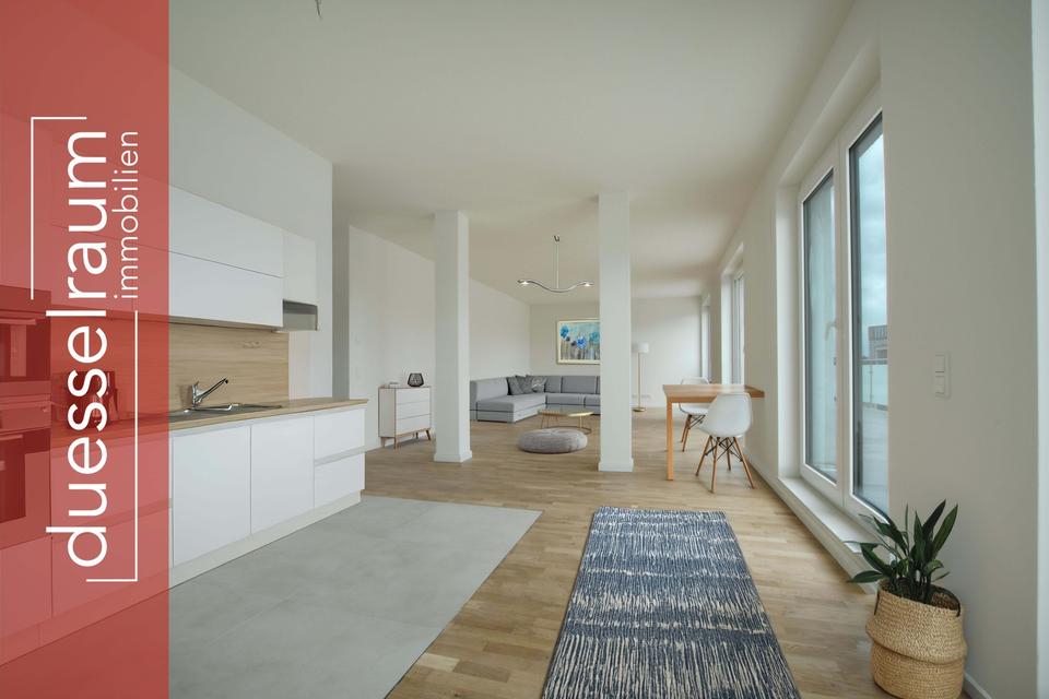 Thumbnail-Erstbezug! Exklusive 3-Zimmer-Penthouse mit riesiger Dachterrasse –hochwertiger Neubau in Stadtmitte