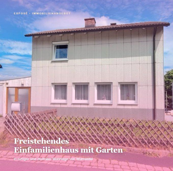 Thumbnail-Freistehendes Einfamilienhaus mit Garten