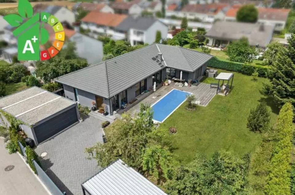 Thumbnail-Luxuriöser Design-Bungalow (BJ 2021) mit Pool, Sauna, Weinkeller