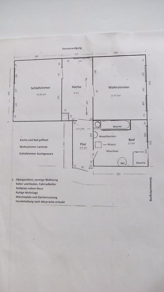 Thumbnail-2 Raum Wohnung zu vermieten