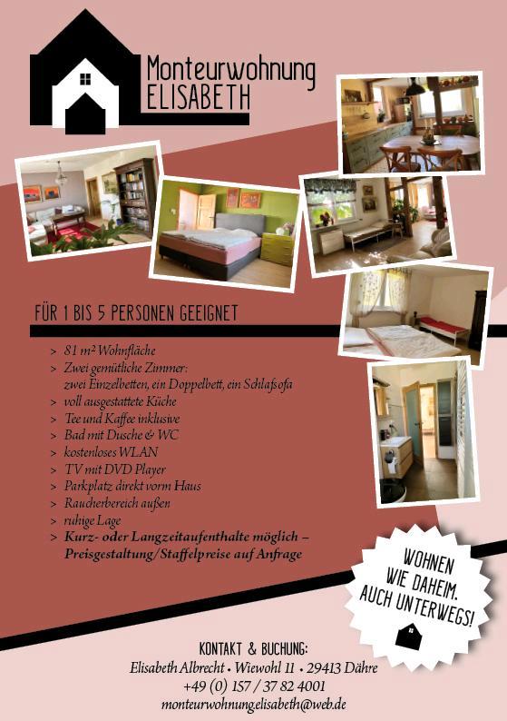 Thumbnail-Gemütliche Monteurwohnung in Dähre