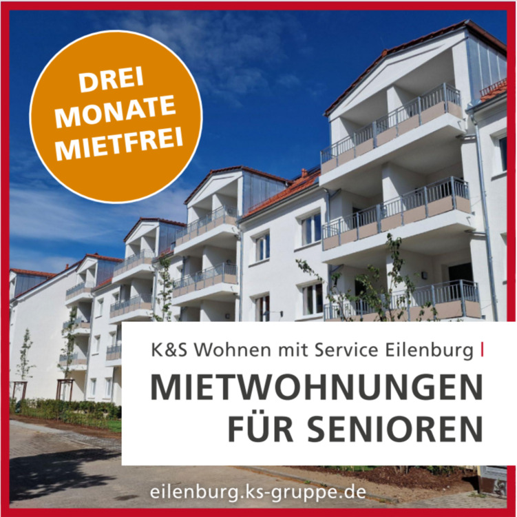 Thumbnail-Mietpreis inkl. aller NK I Wohnen mit Service in Erfurt-Brühl