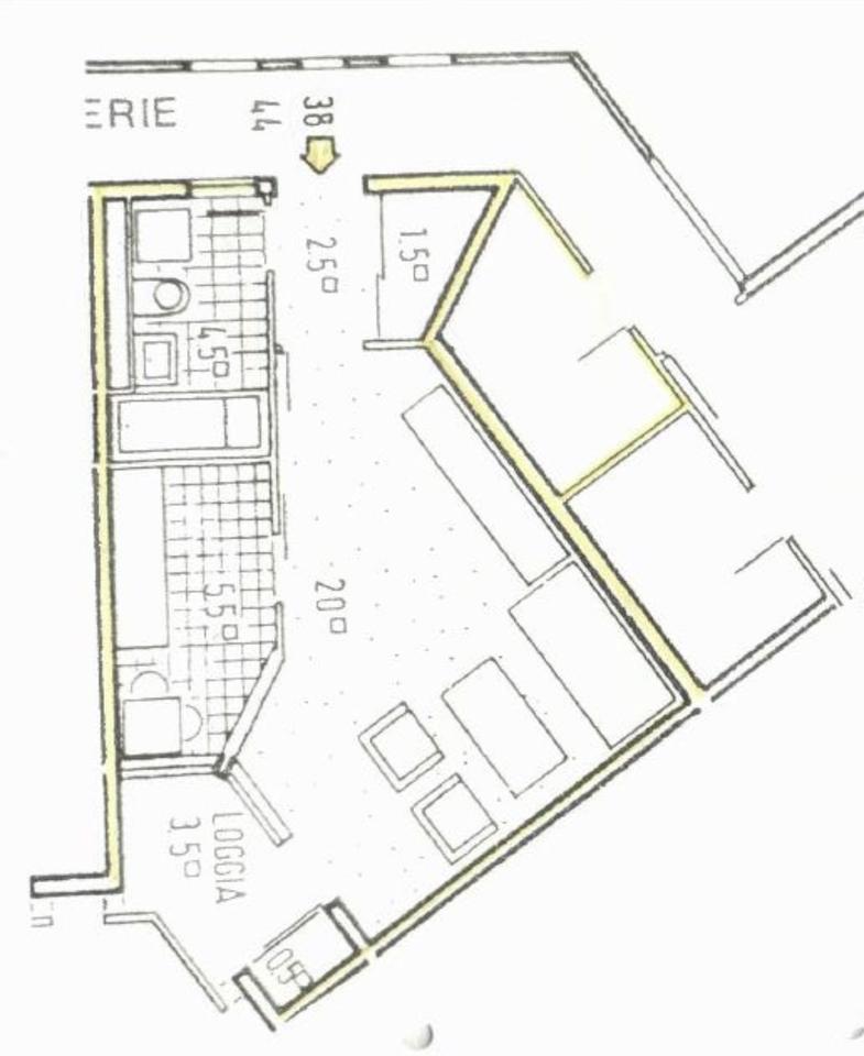 Thumbnail-1 Zimmer Wohnung mit separater Küche
