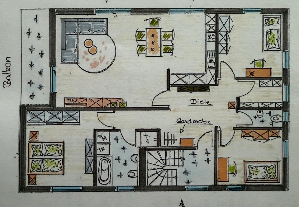 Thumbnail-Tolle und große 4-Zimmer Wohnung in Kehl-Bodersweier