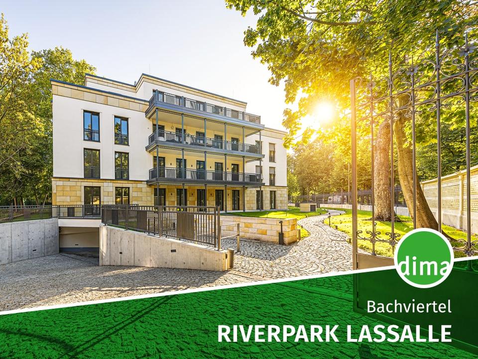 Thumbnail-Exklusiver Wohntraum am Park mit Einbauküche, Süd-Balkon, Kamin, HWR, Tiefgarage u.v.m.