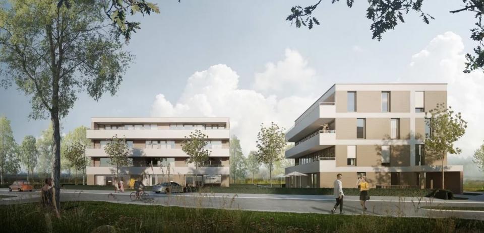 Thumbnail-3-Zimmer-Neubauwohnung mit Balkon - WBS