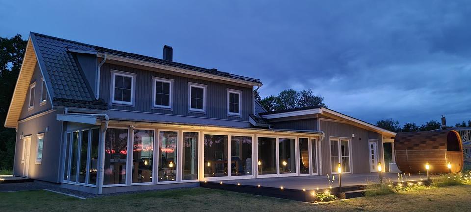 Thumbnail-Traumhaus in Alsterbro, Schweden – Neubau direkt am See, Sauna...