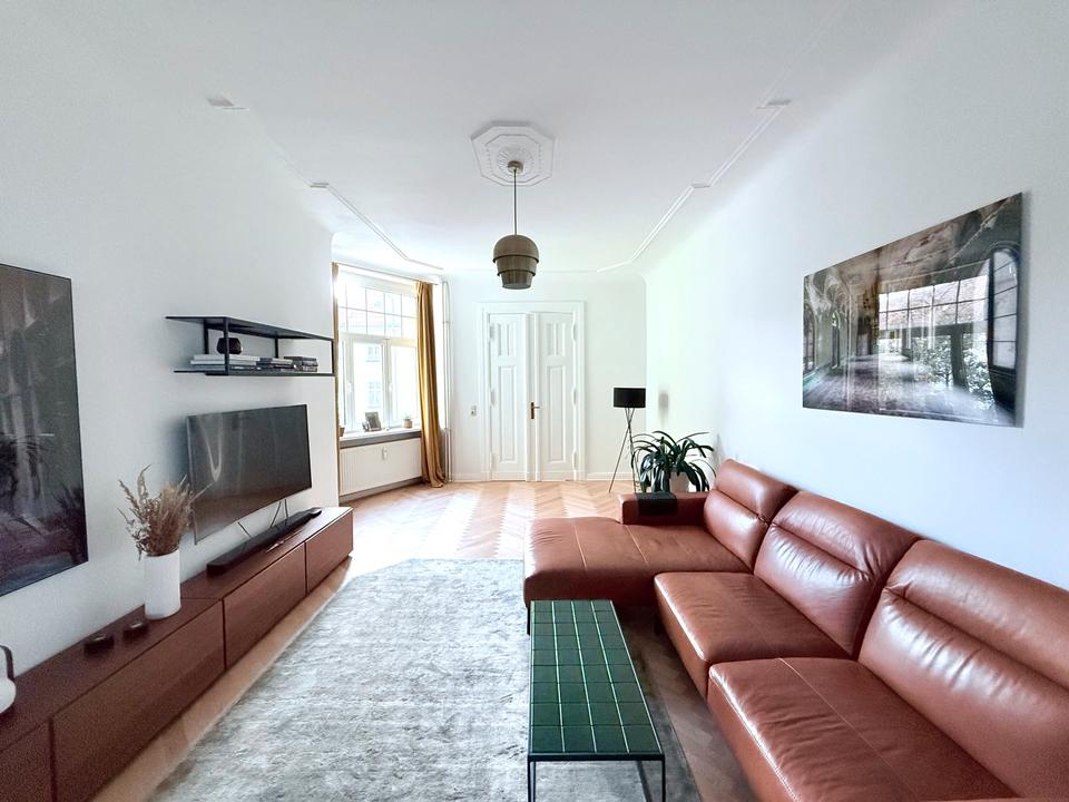 Thumbnail-Ruhe, Licht & Altbauflair - frisch renovierte 3-Zi-Wohnung