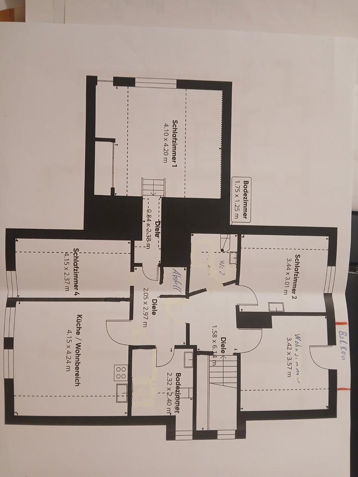 Thumbnail-4 Zimmer Wohnung in Stedesdorf -Thunum