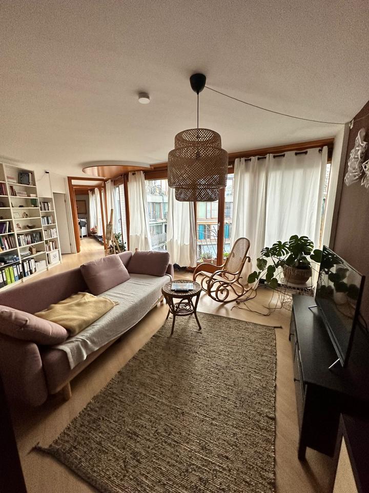 Thumbnail-Außergewöhnliche Architektenwohnung zur Untermiete im Januar