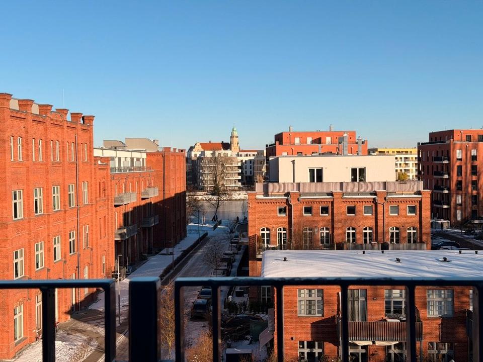 Thumbnail-Erstbezug: 2-Zimmer-Dachgeschoss mit Terrasse & Spreeblick (WE 22) | Besichtigung am Sa 04.04.