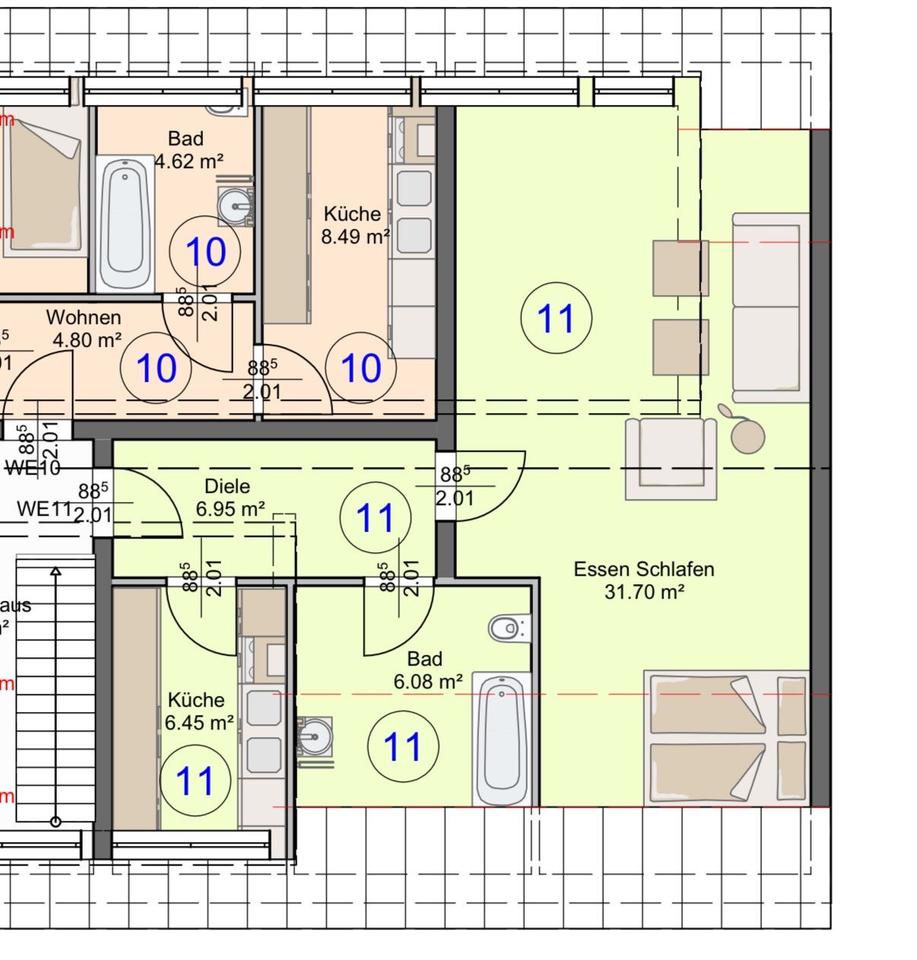 Thumbnail-2 ZKDB - MG Mülgaustr - 3. OG rechts