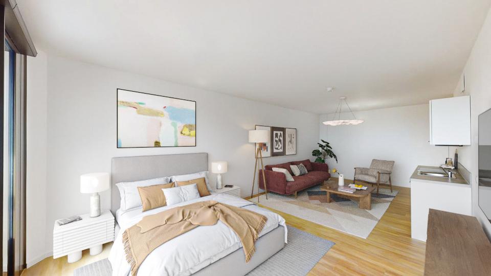 Thumbnail-Own Your Style – Stylisches 1-Zimmer-Apartment mit Loggia im Herzen Berlins