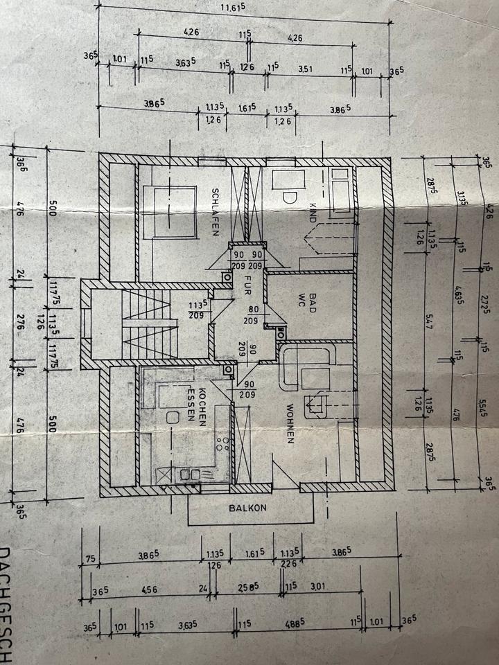 Thumbnail-3 Zimmer- Wohnung in Reisbach zu vermieten