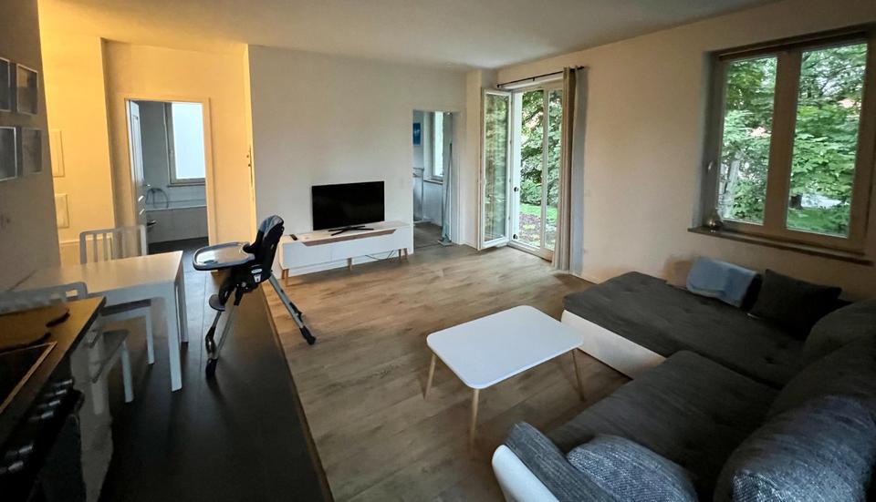 Thumbnail-Möblierte 1,5-Raum-Wohnung in ruhiger Umgebung