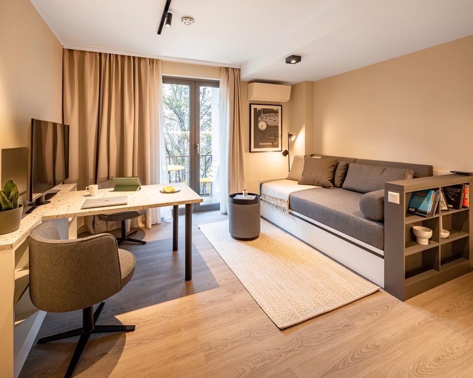 Thumbnail-vollmöbliertes Studio Smart (All-In Miete)