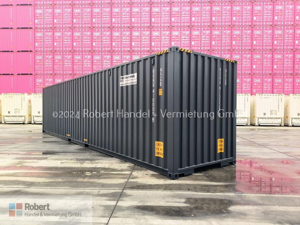 Thumbnail-NEU 40 Fuß HC Lagercontainer, Seecontainer, Container; Baucontainer, Materialcontainer