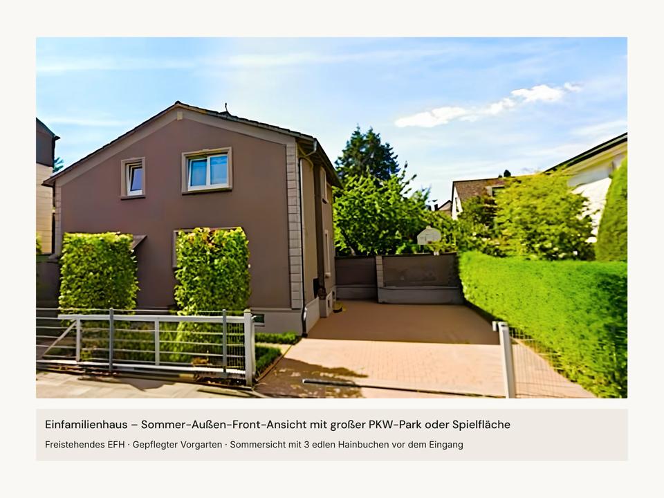 Thumbnail-FREISTEHENDES HOCHWERTIGES EFH-IDYLL BEI FRANKFURT Ideal für Expa
