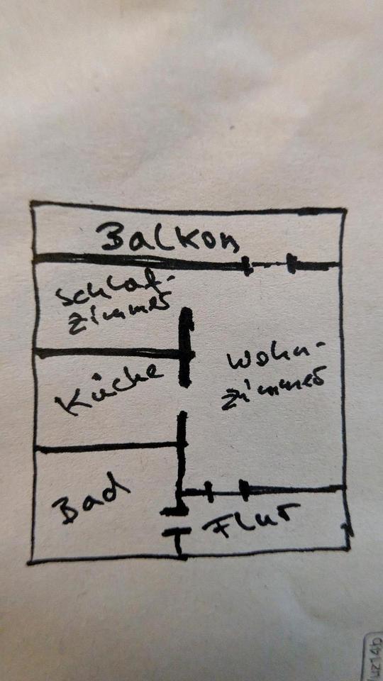 Thumbnail-1,5 Zimmer Wohnung 34qm Karl-Matthes-Str. Gera ab Jan.Feb.
