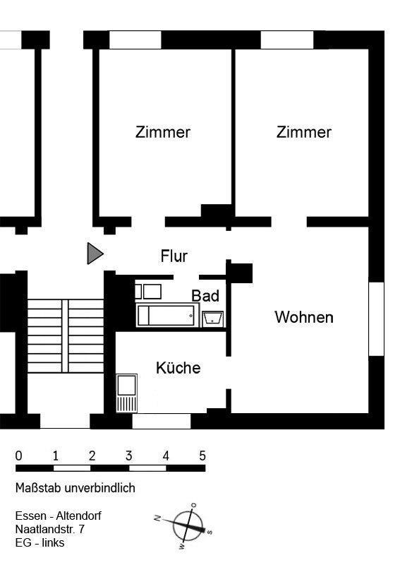 Thumbnail-3-Zimmer-Wohnung in Essen Altendorf