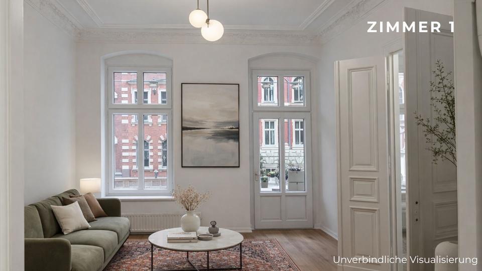 Thumbnail-Wohnung Mieten Erstbezug Saniert 3-Zimmer EBK Balkon Friedenau