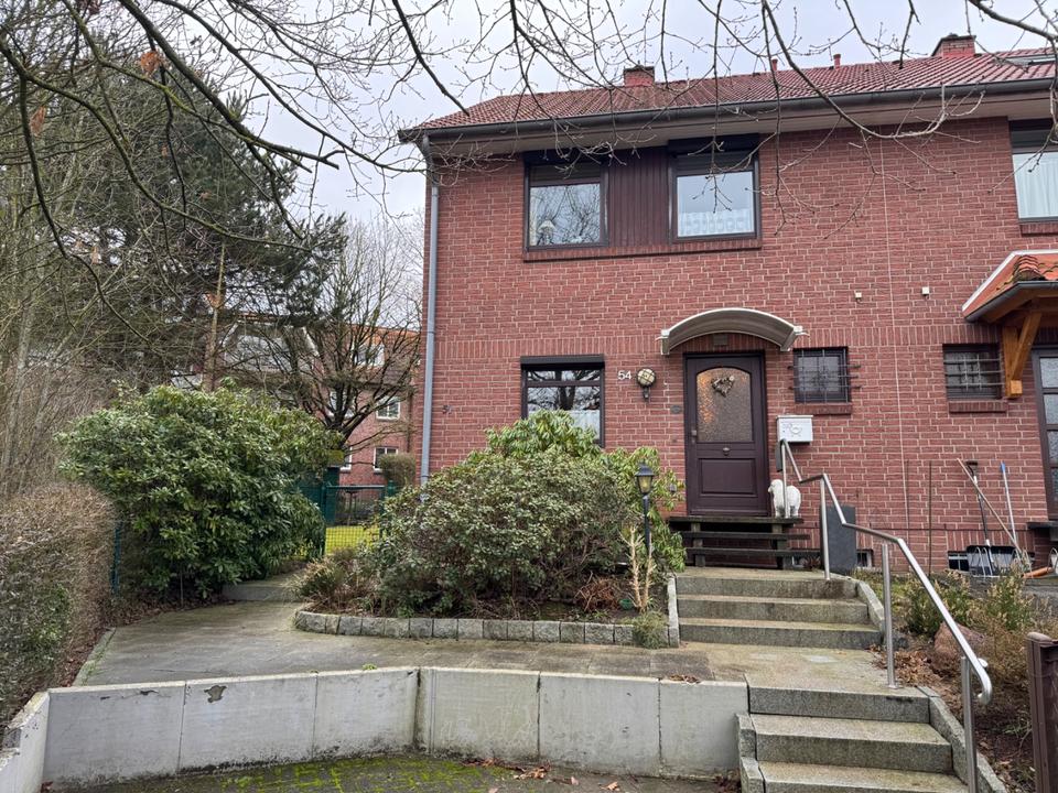 Thumbnail-Schönes Endreihenhaus in HH-Langenbek auf Erbpachtgrundstück