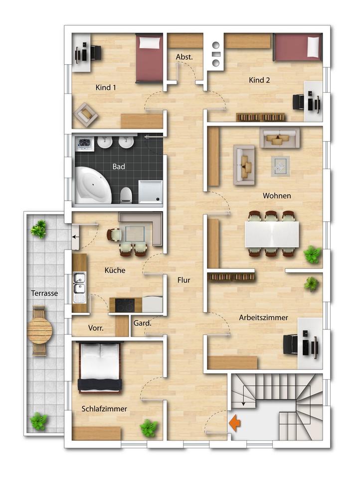 Thumbnail-Mietwohnung Rheinau