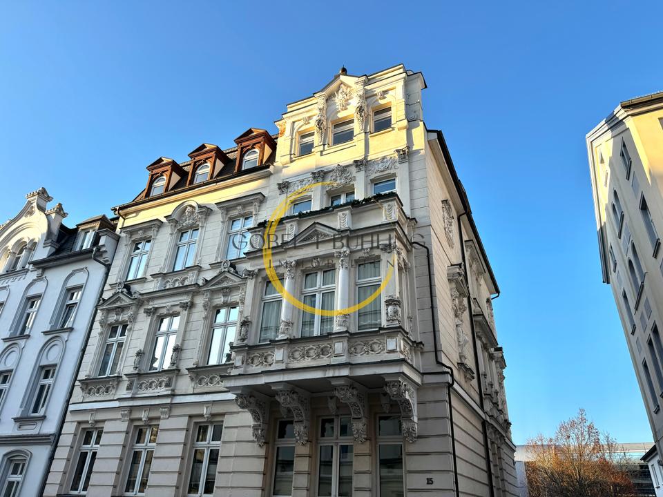 Thumbnail-Großzügige Dachgeschosswohnung mit Einbauküche & Garage und Gäste-WC im Zentrum Geras