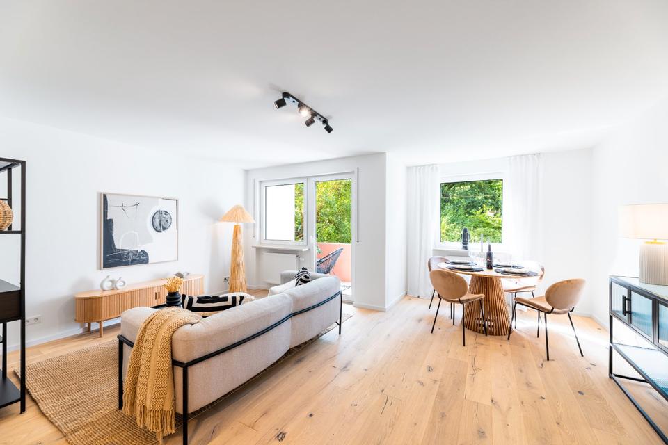 Thumbnail-Moderne 2-Zi.-Wohnung mit Balkon – Erstbezug nach Modernisierung