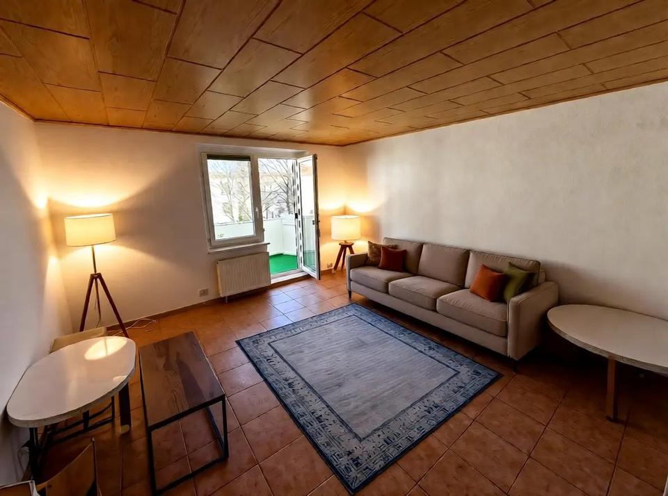 Thumbnail-Schicke 3 Raumwohnung mit Balkon und Küche