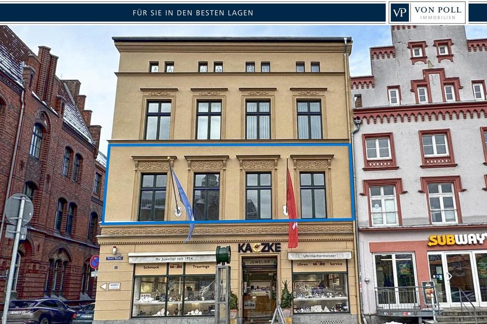 Thumbnail-Frisch sanierte Altbauwohnung in Mitten der Hansestadt Stralsund