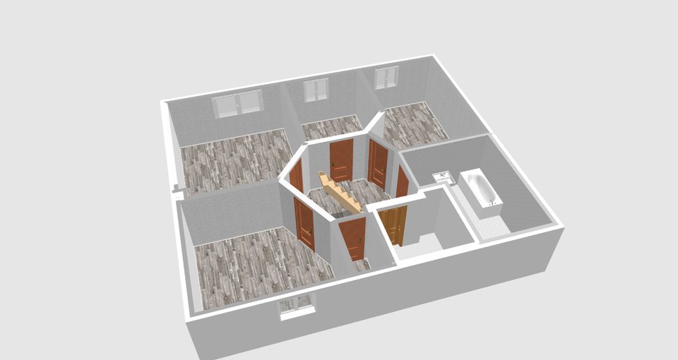 Thumbnail-Neu sanierte 4,5-Raum-Wohnung über zwei Etagen mit ansprechendem Grundriss