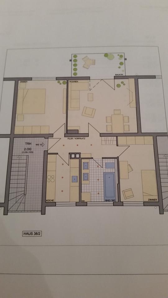 Thumbnail-3-Zi-Wohnung inkl. Gartengrundstück in direkter Nähe zur Talaue