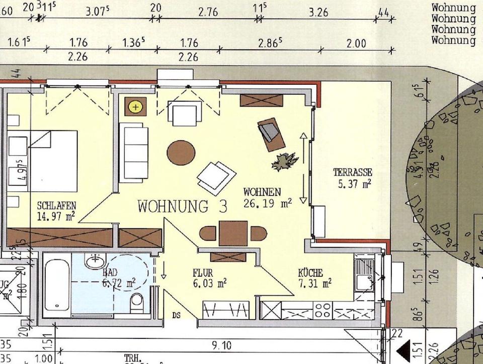 Thumbnail-Seniorengerechte Erdgeschosswohnung mit Terrasse