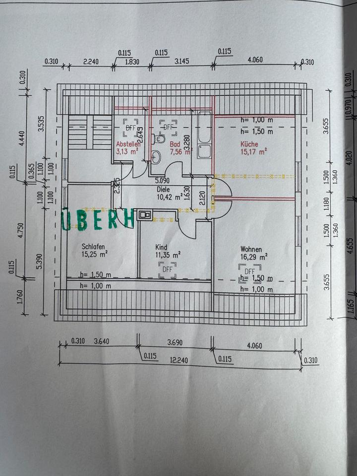 Thumbnail-Dachgeschosswohnung am Kirchhof in Bückeburg zu vermieten