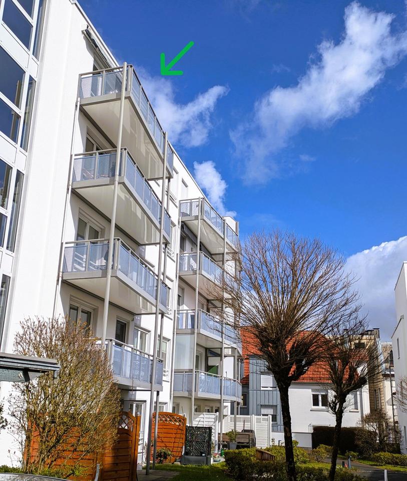 Thumbnail-Seniorenfreundliche 70 qm-Wohnung mit Balkon, zentral aber ruhig