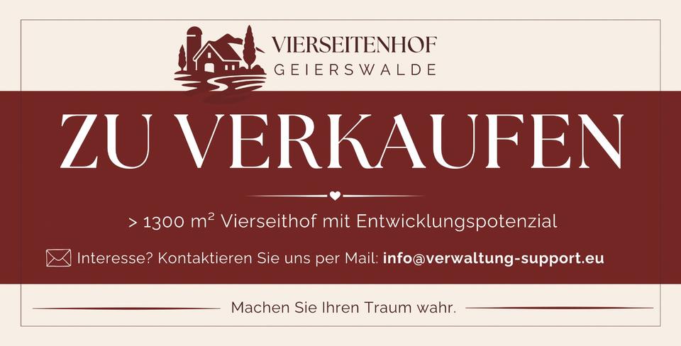 Thumbnail-Vierseitenhof im Lausitzer Seenland mit großem Entwicklungspotenz