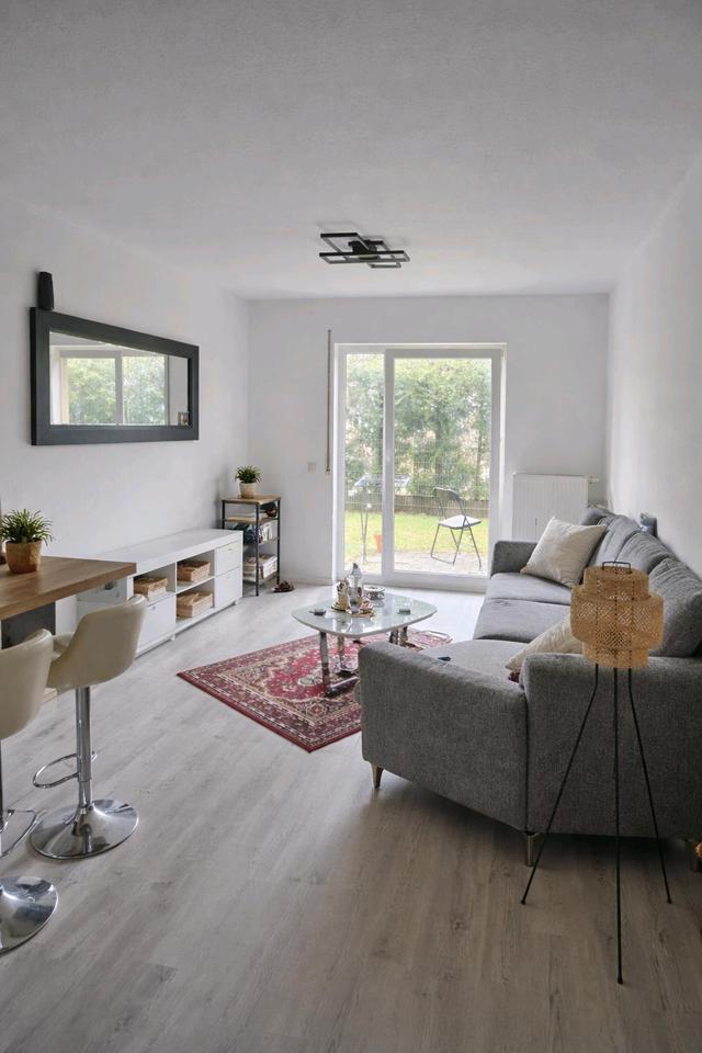 Thumbnail-Helle 2-ZKB Wohnung in St. Arnual – voll möbliert, Waldseite